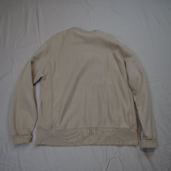 Champion Beige Reverse Weave Crewneck Sweatshirt - Picture 5 of 5